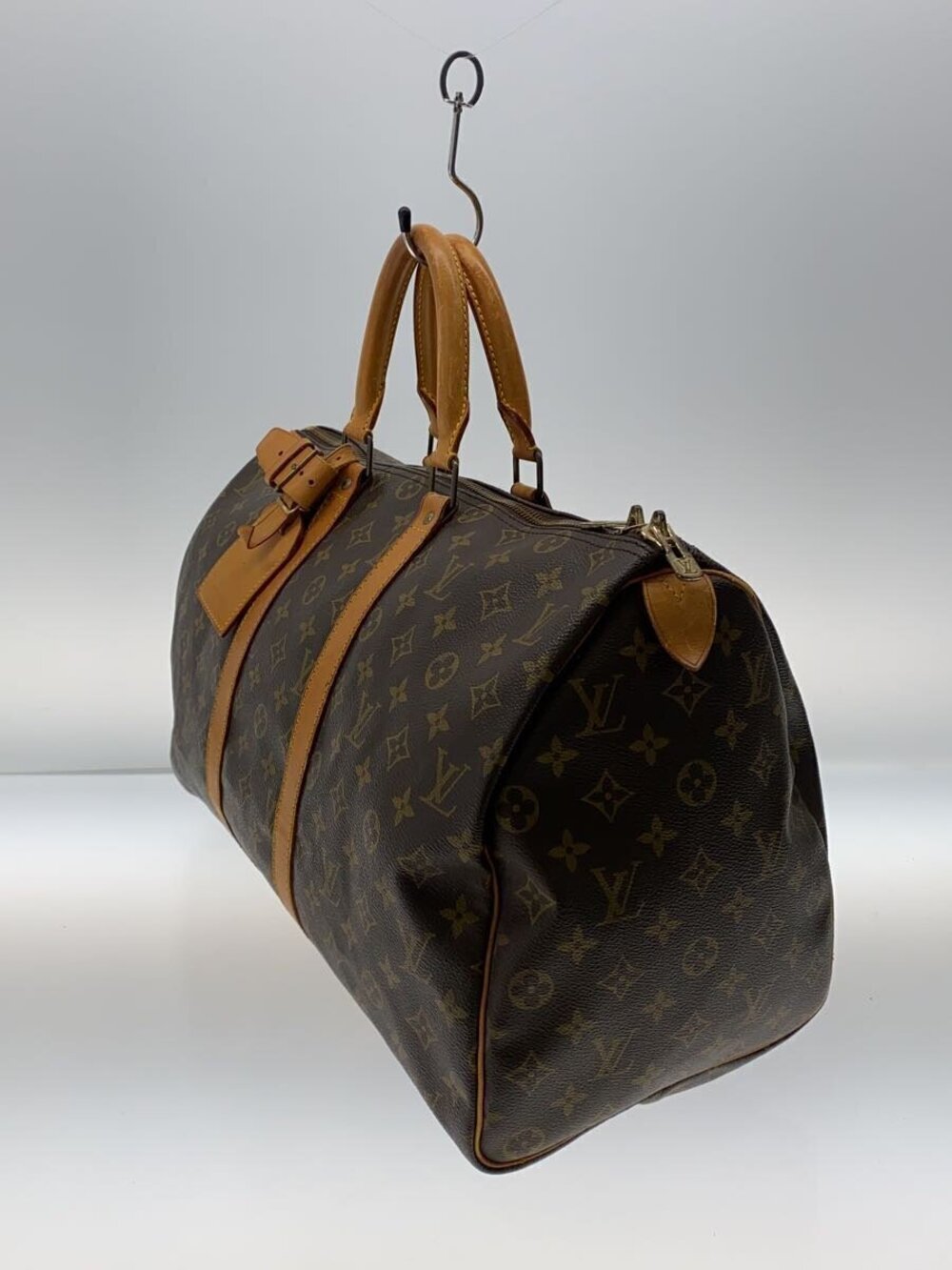 Louis Vuitton Canvas Keepall Brown Monogram Brown
